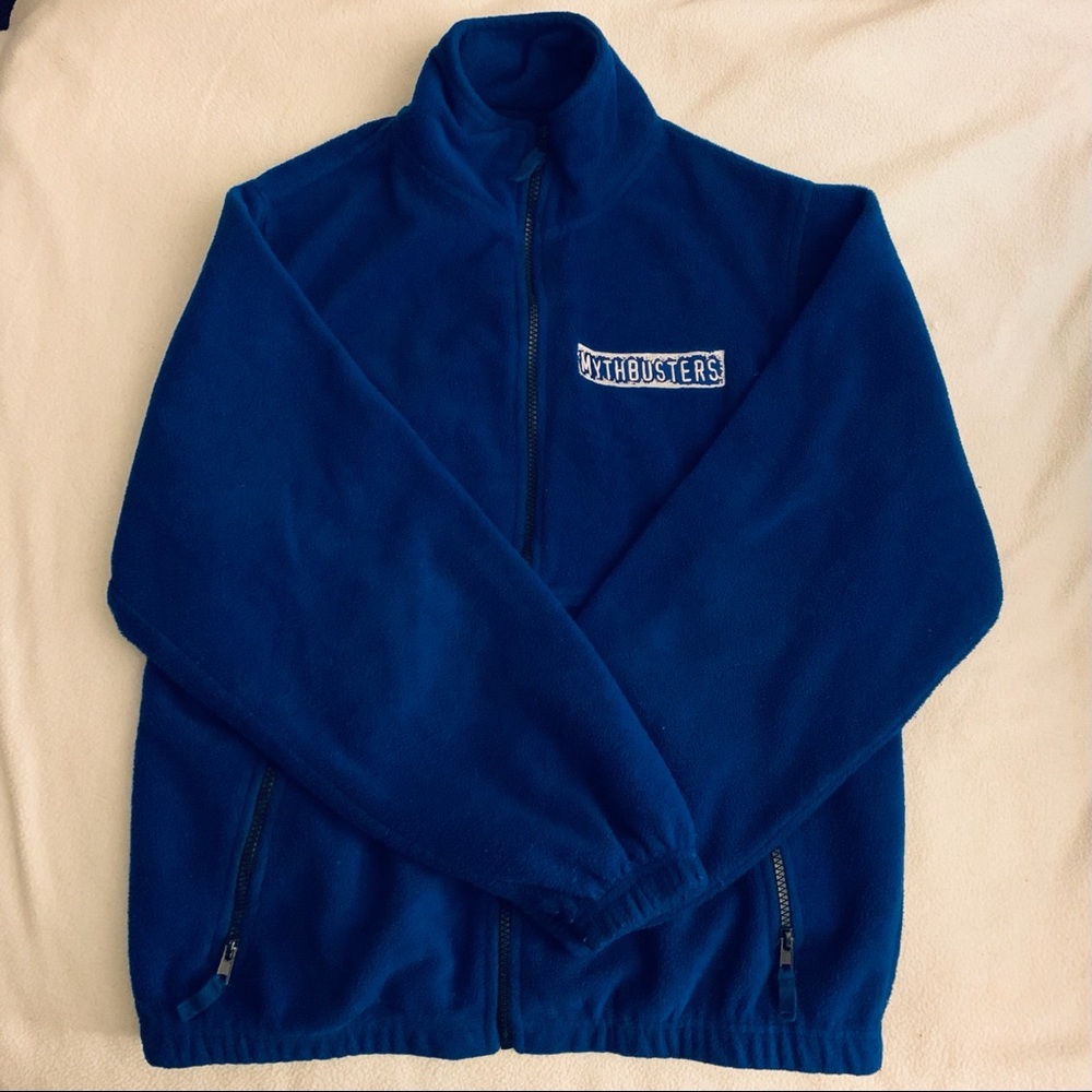 Unisex Mythbusters Embroidered Fleece Jacket